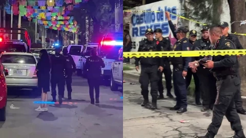 Imágenes de la balacera en la feria de San Francisco Tlaltenco en Tláhuac del 12 de octubre de 2025.