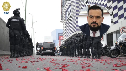 ¡Entre flores y banda de guerra! Policía CDMX despide a jefe de inteligencia asesinado en Morelos