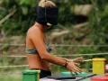 Tenían que recorrer el circuito con los ojos tapados en Survivor México 2023.