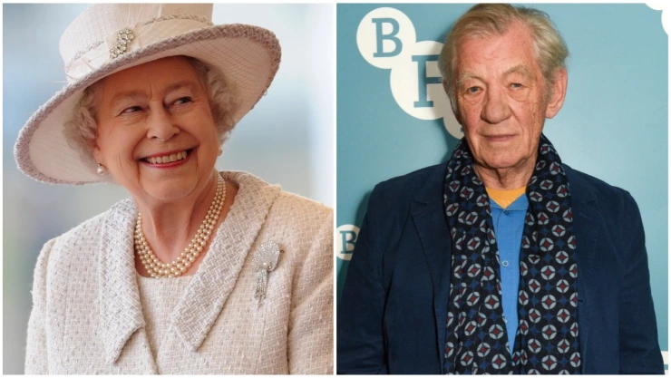 Ian McKellen dijo que la reina Isabel II estaba loca