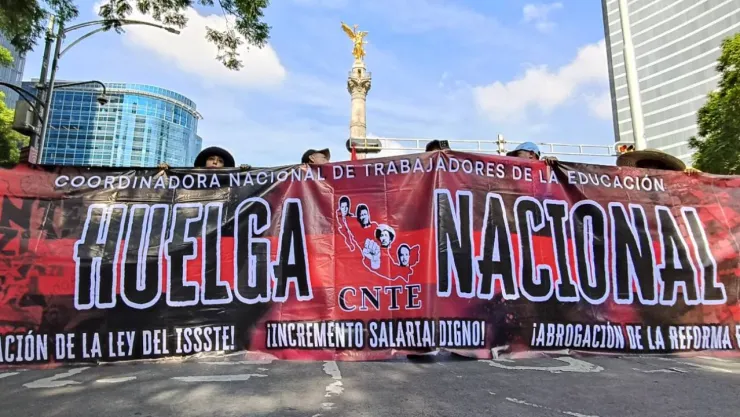 Marcha y plantón de la CNTE en CDMX provocan graves pérdidas económicas