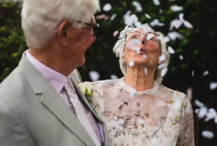 Tras 61 AÑOS de novios, se casaron este San Valentín