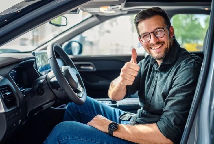 Conductor que pagó la tenencia en CDMX