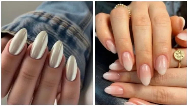 diseño de uñas almendradas