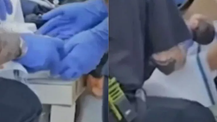 bebé encontrado en contenedor de basura