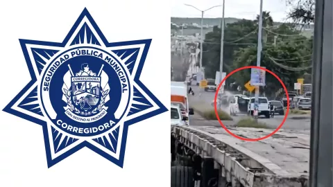 dispositivo de seguridad desplegado por balacera en balvanera corregidora querétaro.jpg