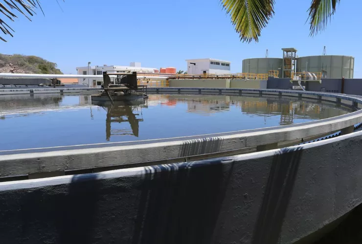 Esta es una planta potabilizadora en CDMX