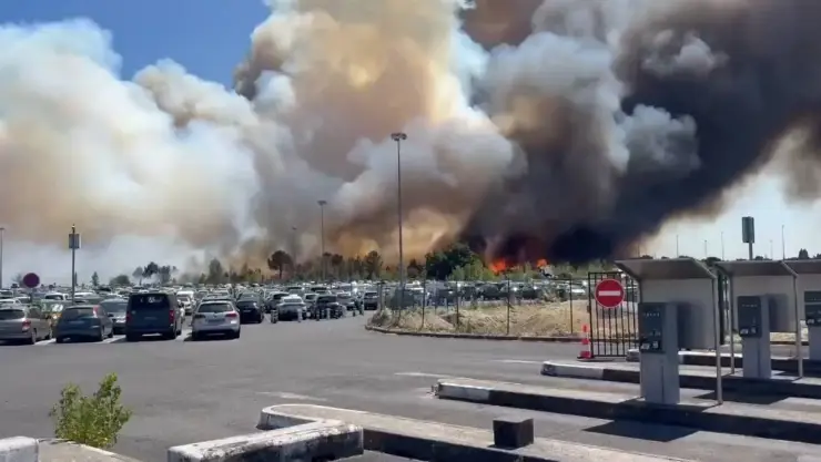 Incendio Francia