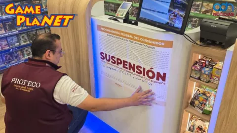 Suspenden tienda de videojuegos Gameplanet en CDMX