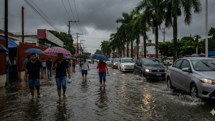 Clima Tabasco lluvioso