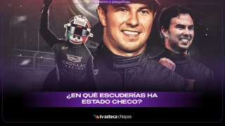 Estos son las escuderías en las que ha estado Checo Pérez