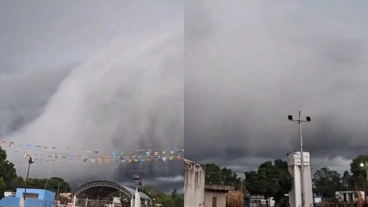 Video captó espectáculo en el cielo causado por huracán Beryl.jpg