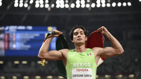 Tokyo 2020: José Chessani da quinta medalla de oro a México en 400 metros