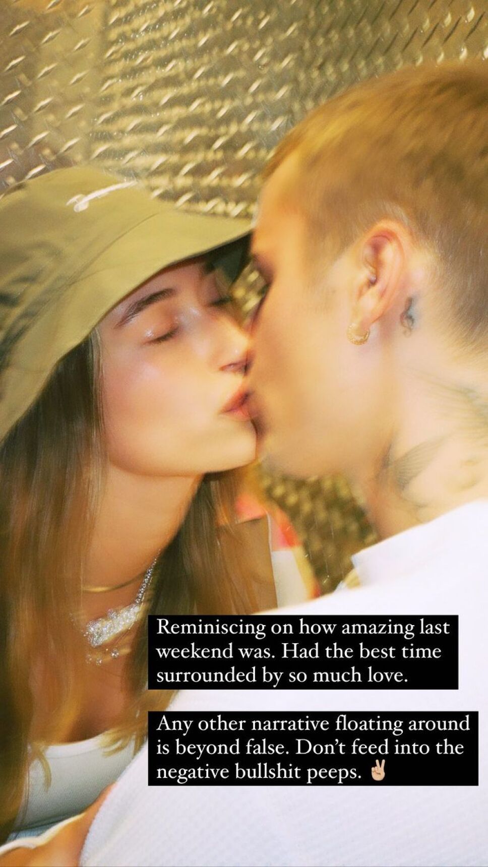 Justin Bieber y su esposa