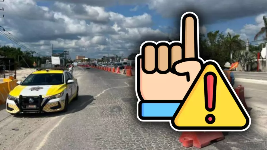 Reportan tráfico en Cancún: Conoce las calles cerradas HOY, jueves 4 de septiembre de 2025