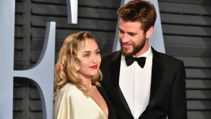 Miley Cyrus y Liam Hemsworth