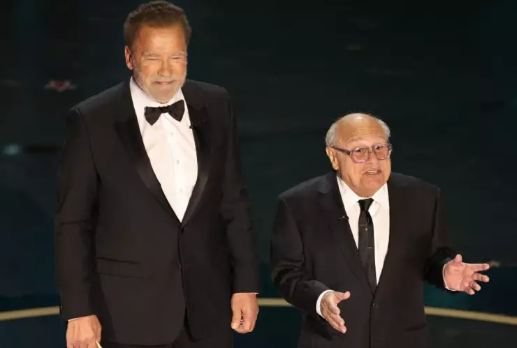 El reencuentro de Arnold Schwarzenegger y Danny DeVito