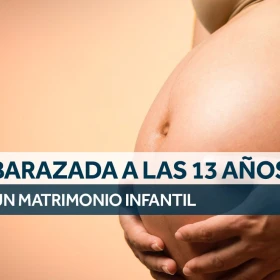 Adolescente guatemalteca embarazada por un matrimonio infantil