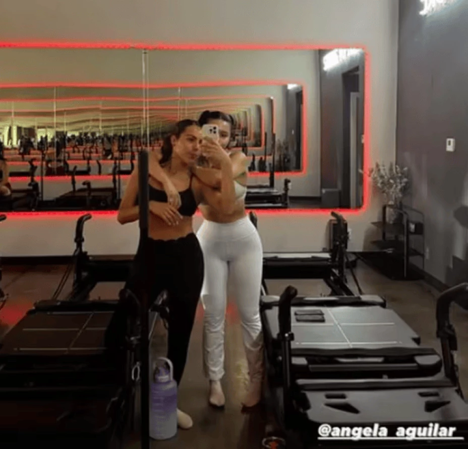 Este es el secreto para lograr la mini cintura de Ángela Aguilar