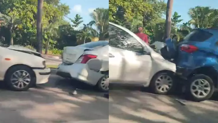 Carambola en Zona Hotelera de Cancún genera tráfico pesado HOY.jpg