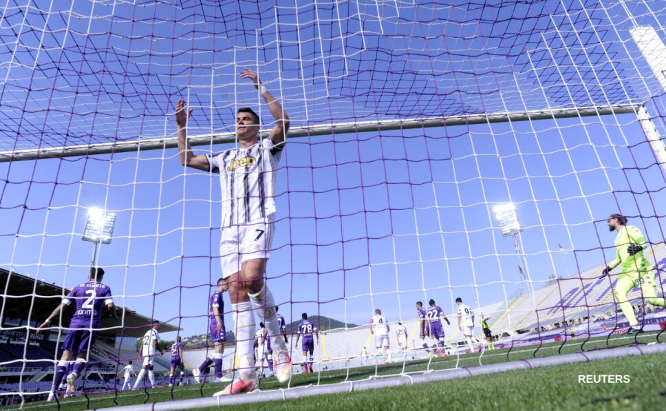 Cristiano Ronaldo ante Fiorentina
