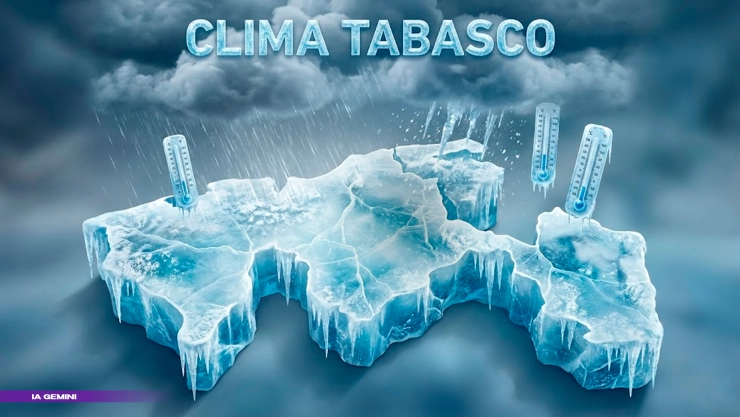 ¿Inundaciones a la vista? El “latigazo” ártico que pondrá a temblar a los tabasqueños hoy.