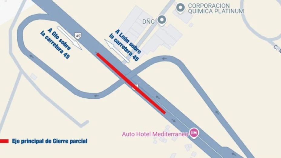 Cierre vial en Puerto Interior este viernes 24 de enero ¿Por qué hay tráfico en la Silao-León.png