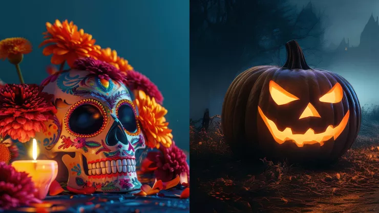 diferencias entre halloween y dia de muertos