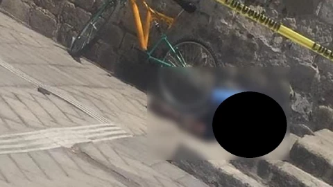 muere afuera del Ex Convento de Huejotzingo