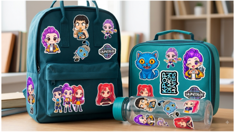 Kpop demon hunters stickers