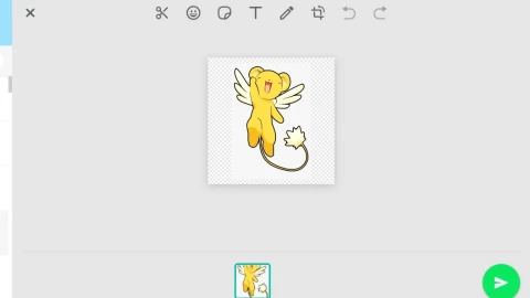 WhatsApp Web stickers