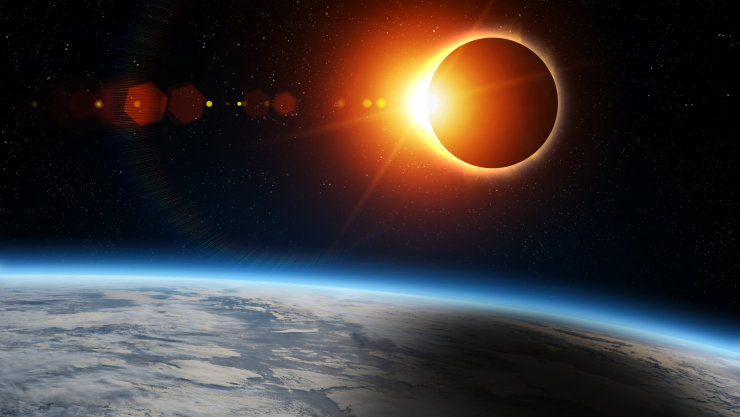 Eclipse solar del 29 de marzo.