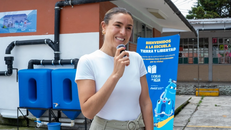 Iniciativa “Escuelas con Agua” es impulsada por Fundación Coca-Cola
