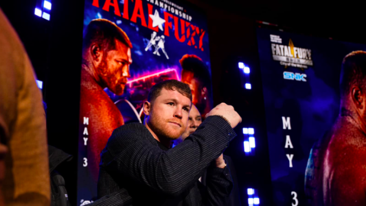 Conferencia de prensa en Nueva York Canelo vs Scull
