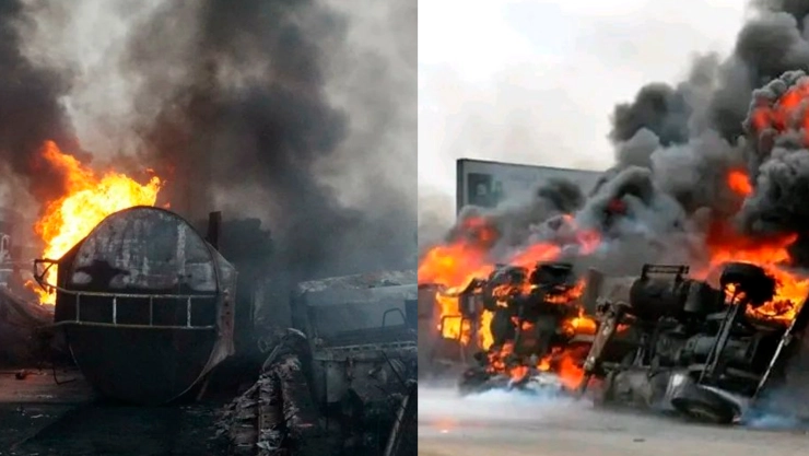 Explosión de pipa de gasolina en Nigeria deja más de 150 personas muertas 