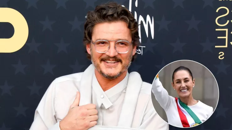 pedro pascal y Claudia Sheinbaum