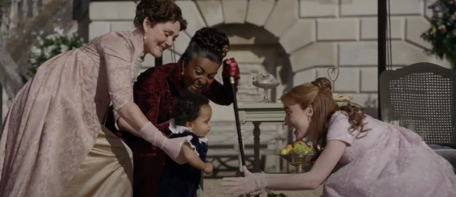 Así se ve el bebé de Daphne y Simon en Bridgerton