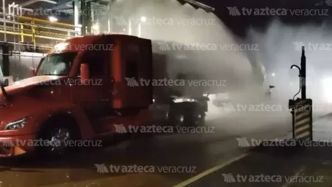 La fuga ocurrió al interior del Complejo Petroquímico Cosoleacaque, en Minatitlán