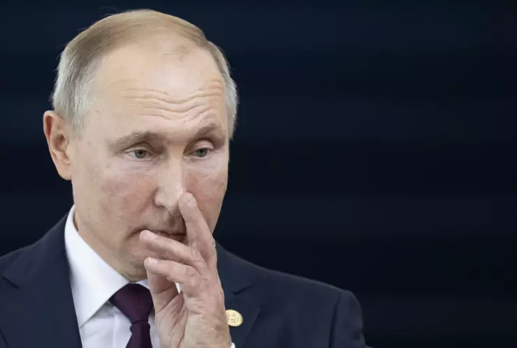 El presidente ruso Vladimir Putin en una cumbre en Brasilia el 14 de noviembre del 2019. Imagen, AP.