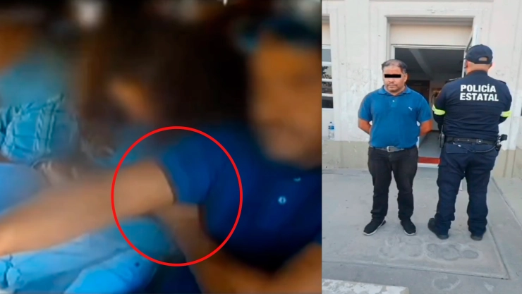 Video chofer toca a pasajera dormida en Ecatepec: Cámaras de seguridad grabaron el momento