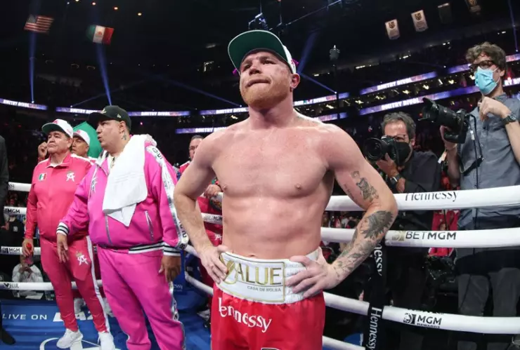 Cinturón de la pelea Canelo vs Golovkin 3 en vivo.