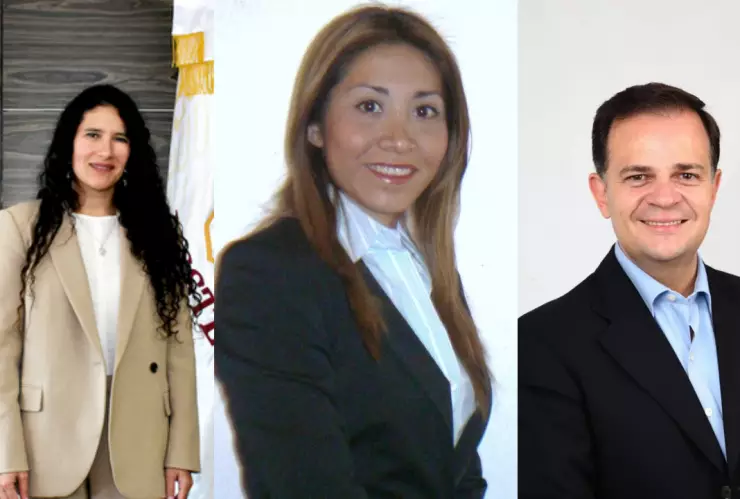 Bertha Alcalde Luján, Ulrich Richter Morales y Anaid Elena Valero Manzano compiten para ser el nuevo fiscal de la CDMX