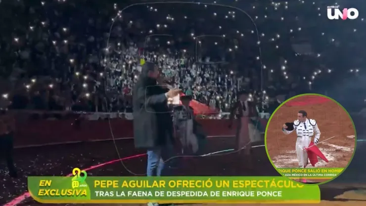 Pepe Aguilar canta en la despedida del torero Enrique Ponce.jpg