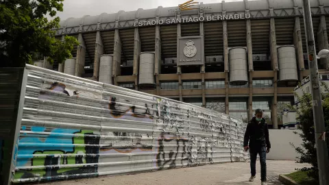 Estadio Santiago Bernabeu Covid