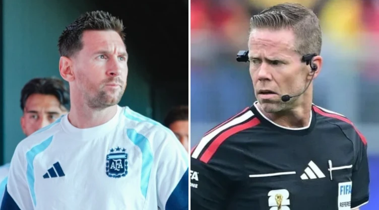 Lionel Messi y Drew Fischer