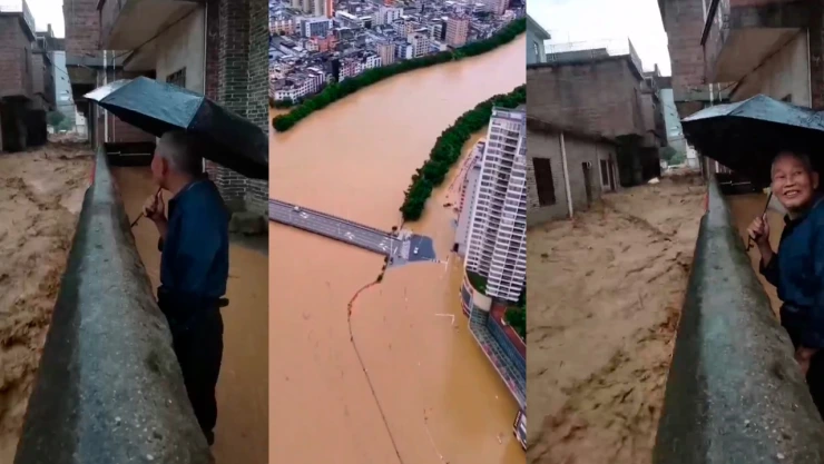 Inundaciones en China