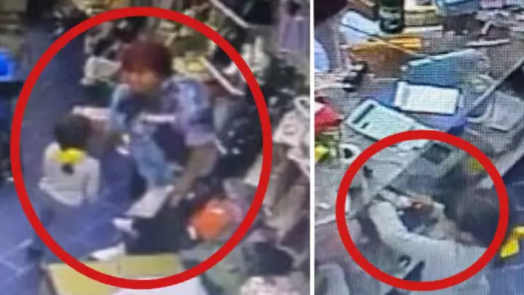 Mujeres usan a niña para robar en Zona Piel