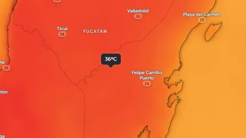 Quintana Roo tendrá un incremento de las temperaturas por la segunda ola de calor en México