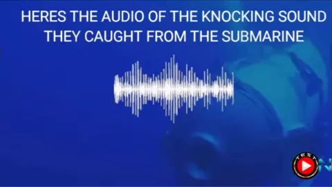 Filtran audio del submarino titán