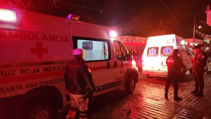 Explosión pirotecnia en Tetlatlahuca tlaxcala
